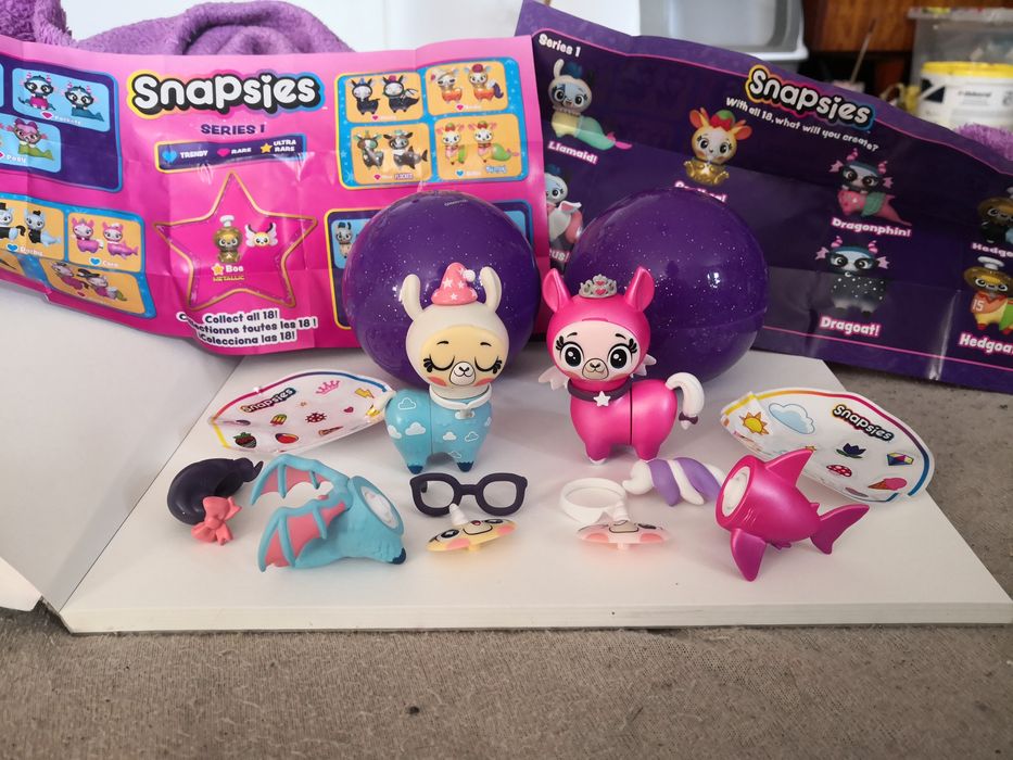 Figurki snapsies funko pop lama jednorożec zabawki dla dzieci prezent