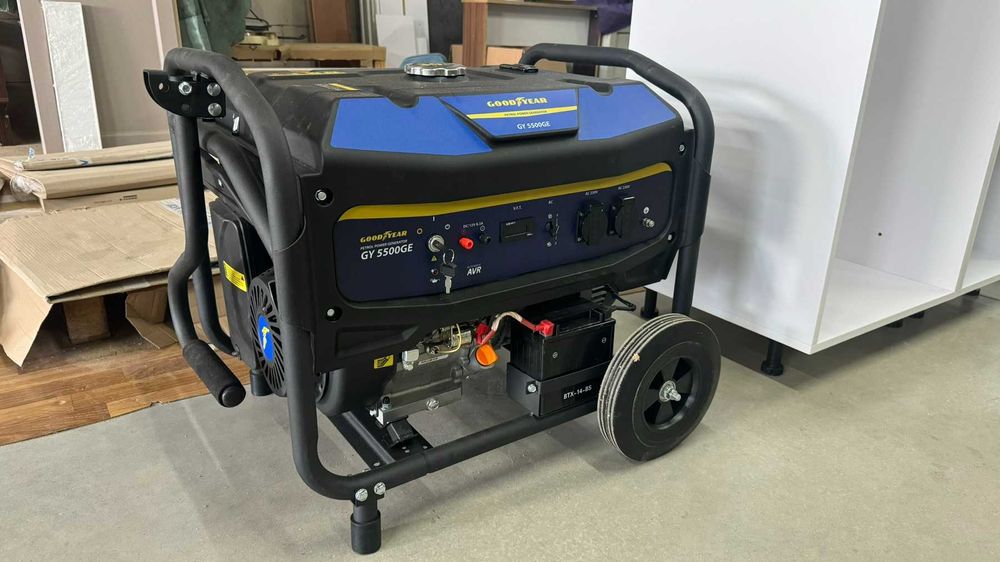 Генератор бензиновый Goodyear GY 5500E (5,5 кВт, электростартер, АВР)
