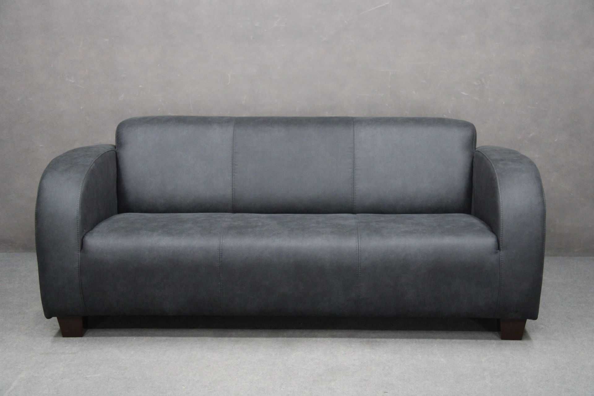 WYPOCZYNEK zestaw CUBA Sofa 3+2 i Fotel komplet grafit BGM24.pl B 7343