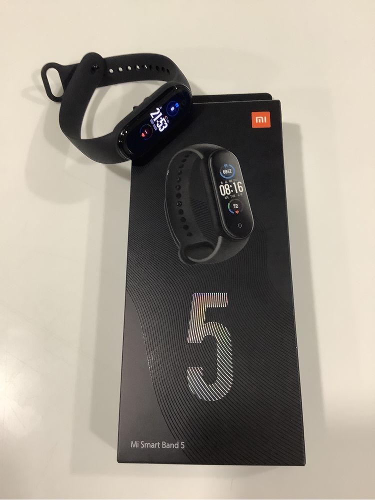 Xiaomi Mi Band 5 Usada - Completa com Caixa por 20€!