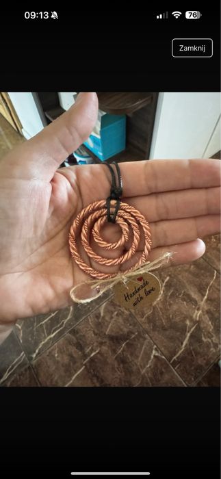 Wisiorek tensorowy 144,177,188mhz