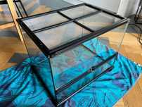 ExoTerra Terrarium szklane MEDIUM 60x45x45cm używane