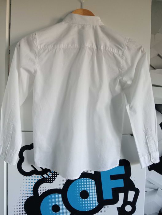 Koszula biała wizytowa Sinsay