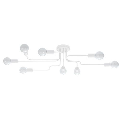 Żyrandol VECTOR 8 biały E27 8x15W SL.1444 SOLLUX