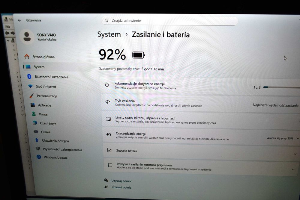 Laptop Sony Vaio Multi-Flip SVF15N18PGB 15.5" i5/16GB/250 SSD MŁAWA