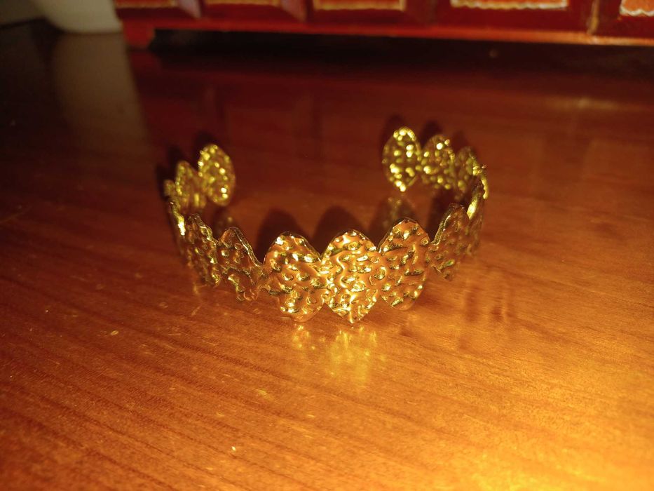 Pulseira em aço inoxidável ajustável