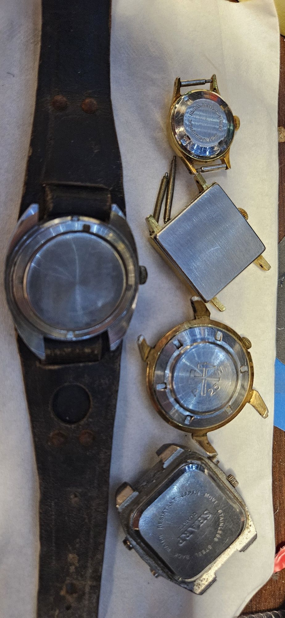 Stare złote/srebrne zegarki zamiana na nowoczesny.