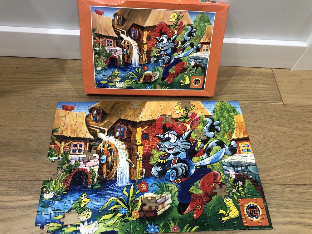 Puzzle Kot w butach 250 elementowe