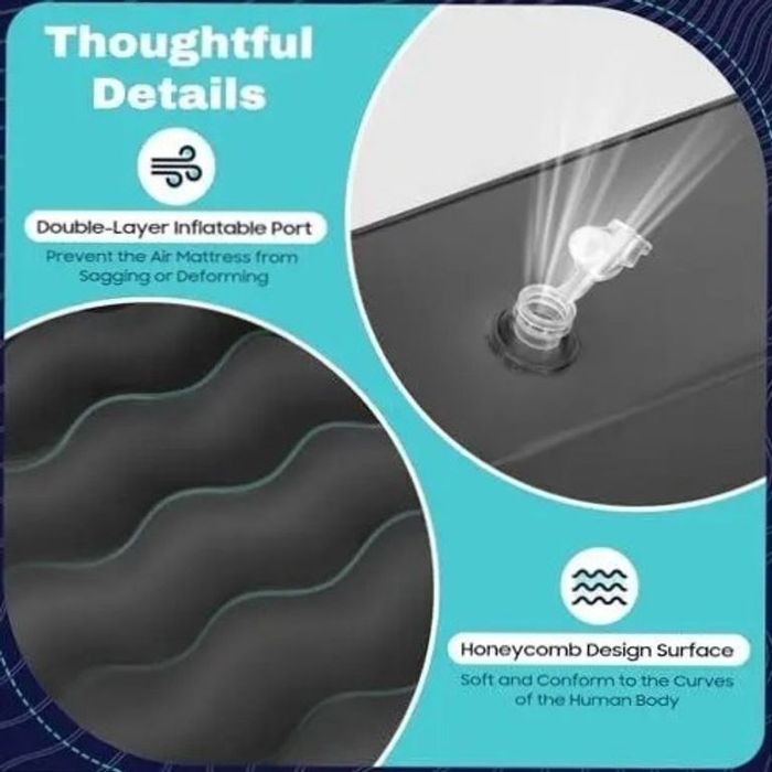 Надувной матрас, многофункциональный, портативный, самонадувающийся,в