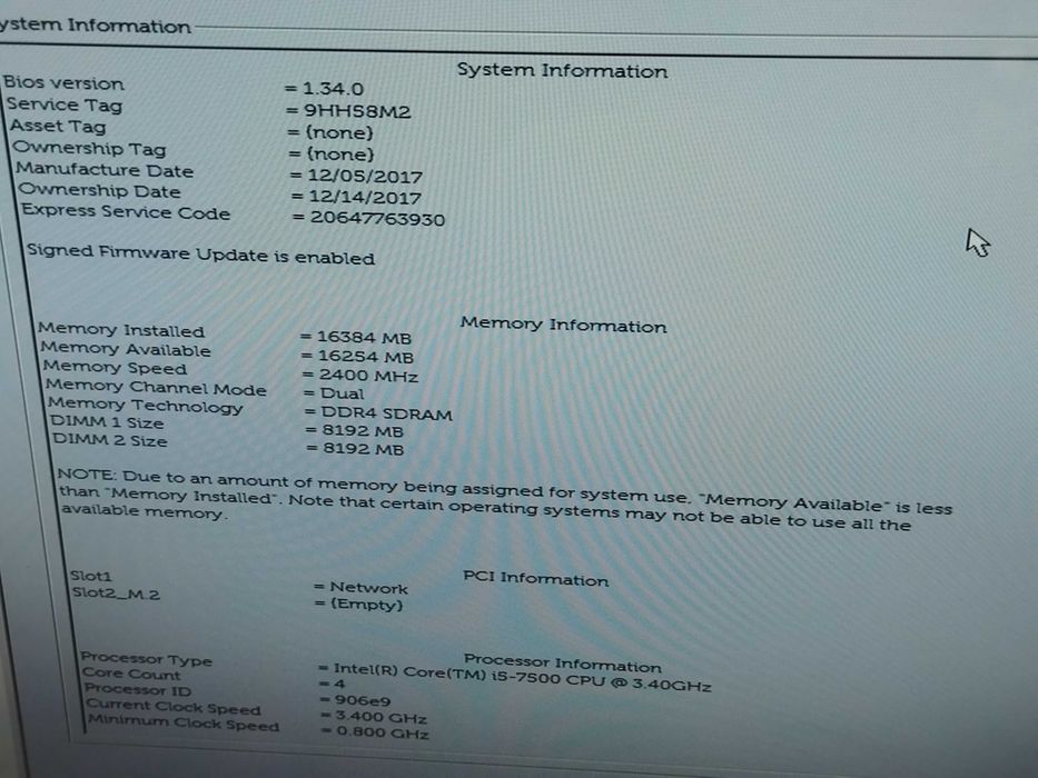 24"Моноблок сенсорний (AIO) DELL OptiPlex 7450/i5-7500/16 Gb/SSD 1 Tb/