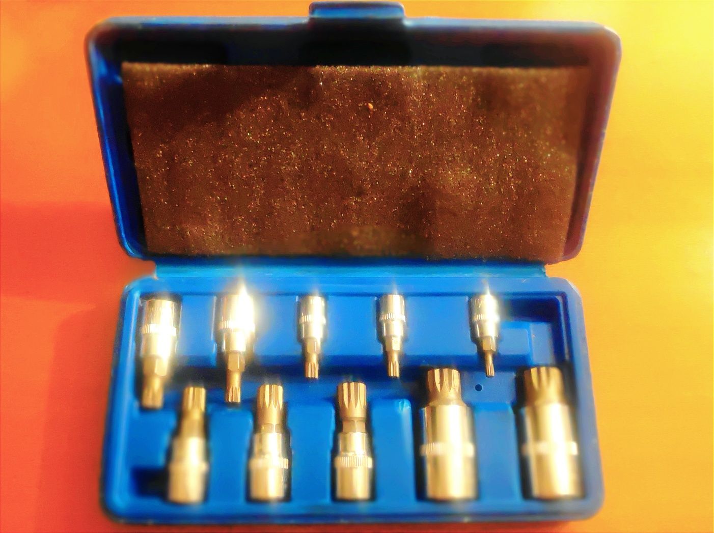 10pcs Conjunto de soquete de bits torx