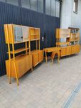 Meblościanka modułowa MONTI 300, proj. F. Jirák, Czechosłowacja '60