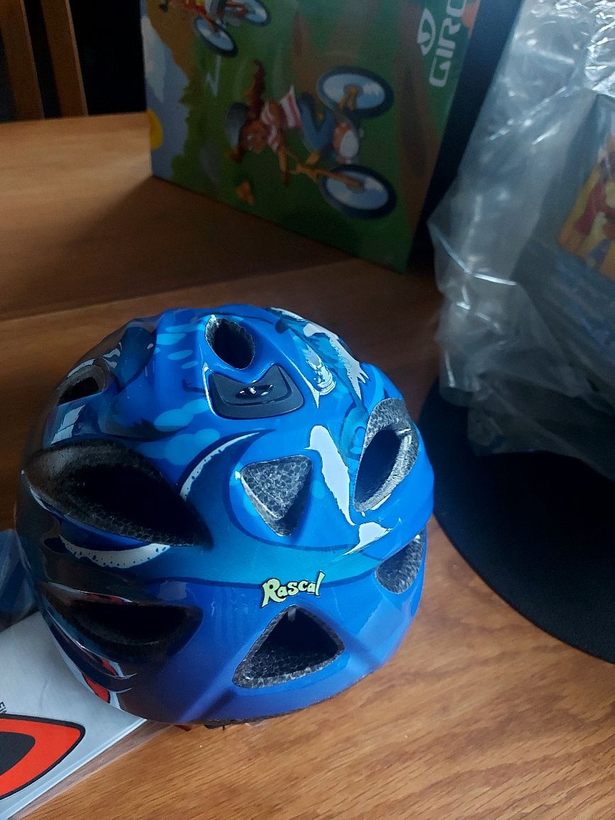 Kask dziecięcy GIRO Rascal  46-50 cm NOWY, Atest ADAC