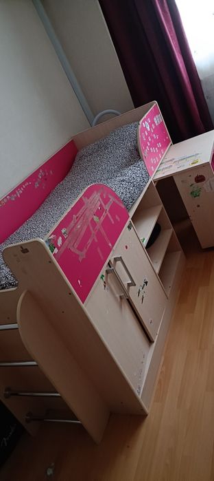 Ліжко дитяче дівчинка ТЕРМІНОВО до 10.12