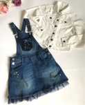 Сарафан Джинсовий. Denim. Котон. Італія. 8/9 років. Ріст 134 см