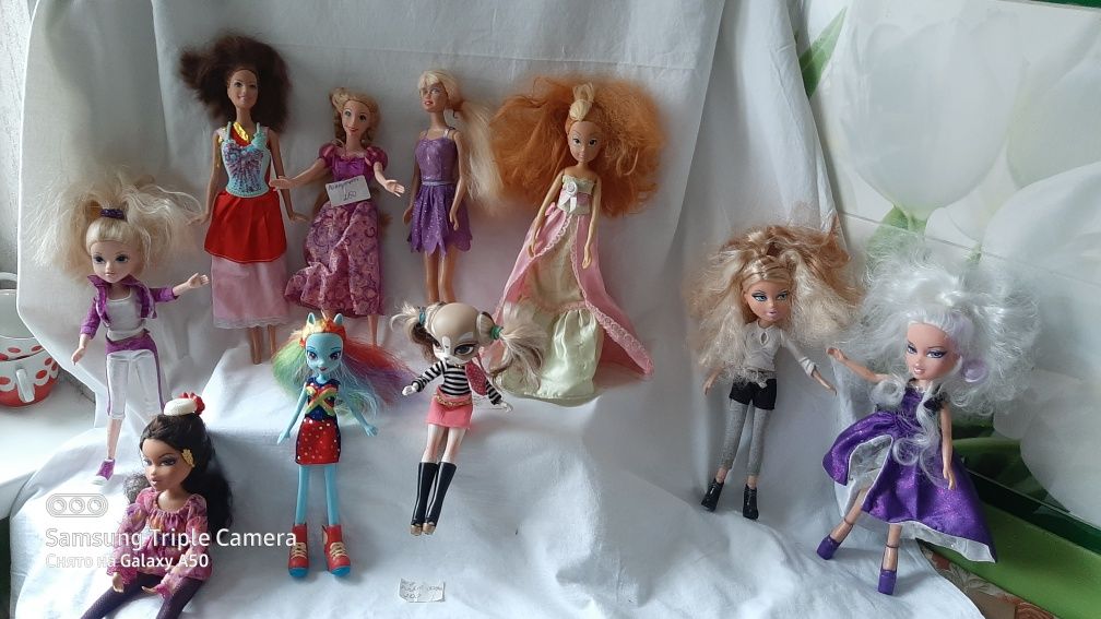 Куклы Barbie, Мonster High, Bratz, Pinkie Cooper, кукла Пони.