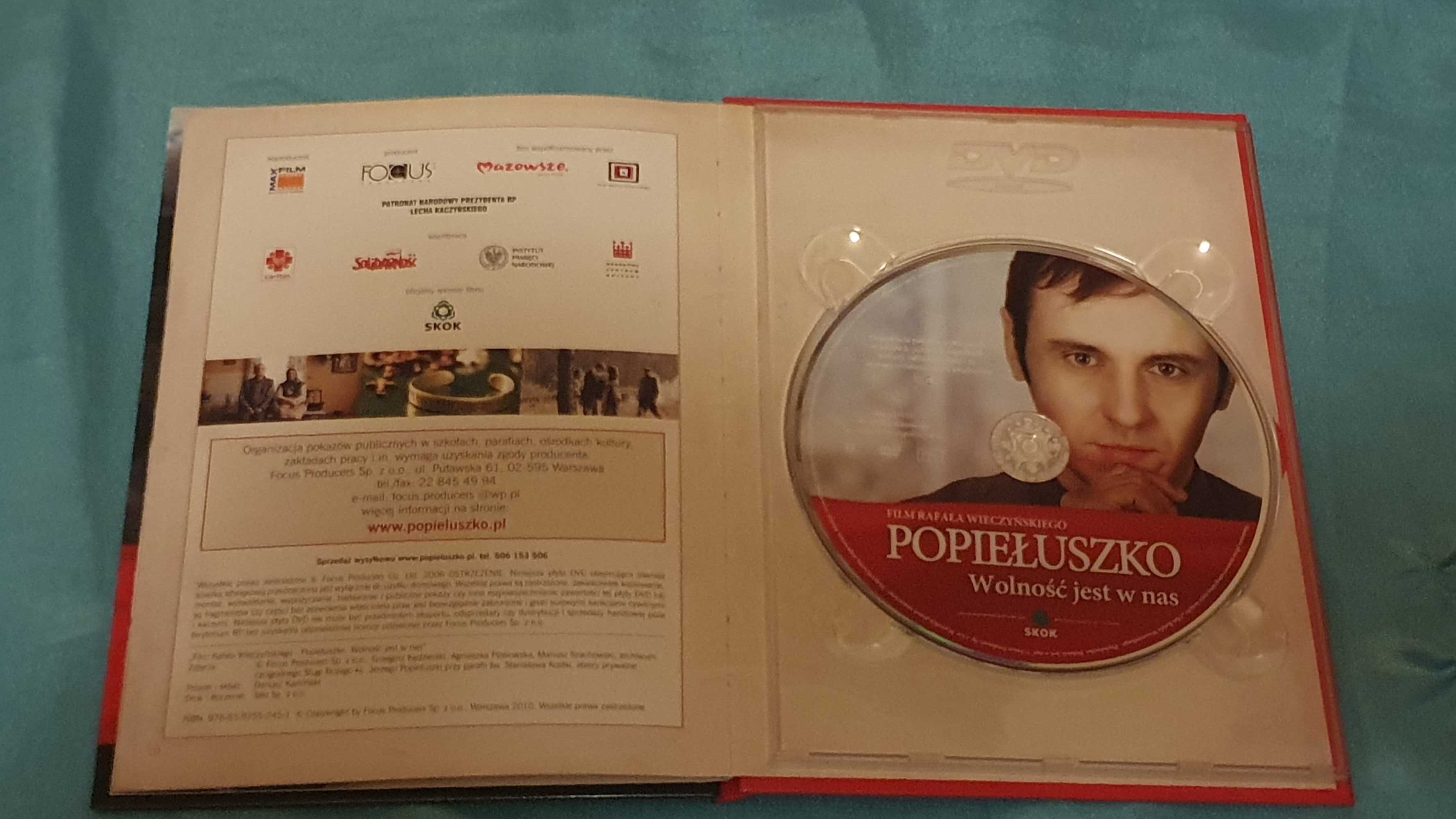 Popiełuszko wolność jest w nas  DVD + Książka