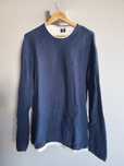 Sweter męski xl granatowy