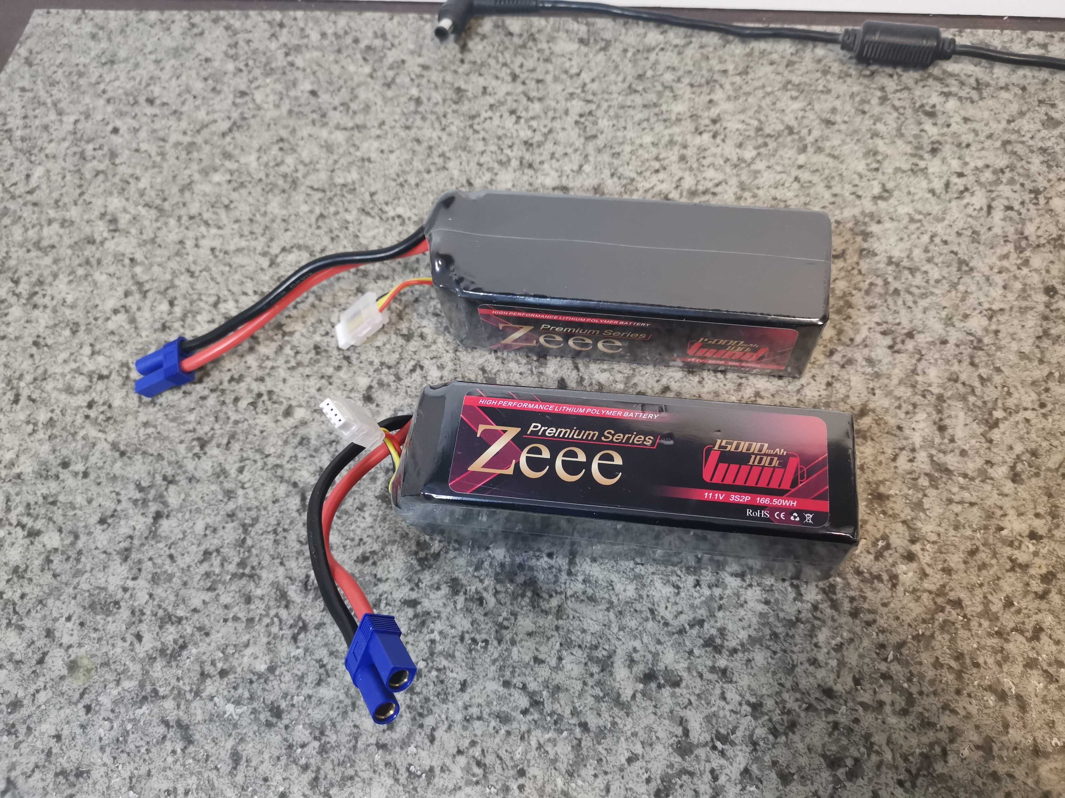 RC аккумулятор Zeee LiPo 2S 3S 6S 7200mAh 15000mAh батареї