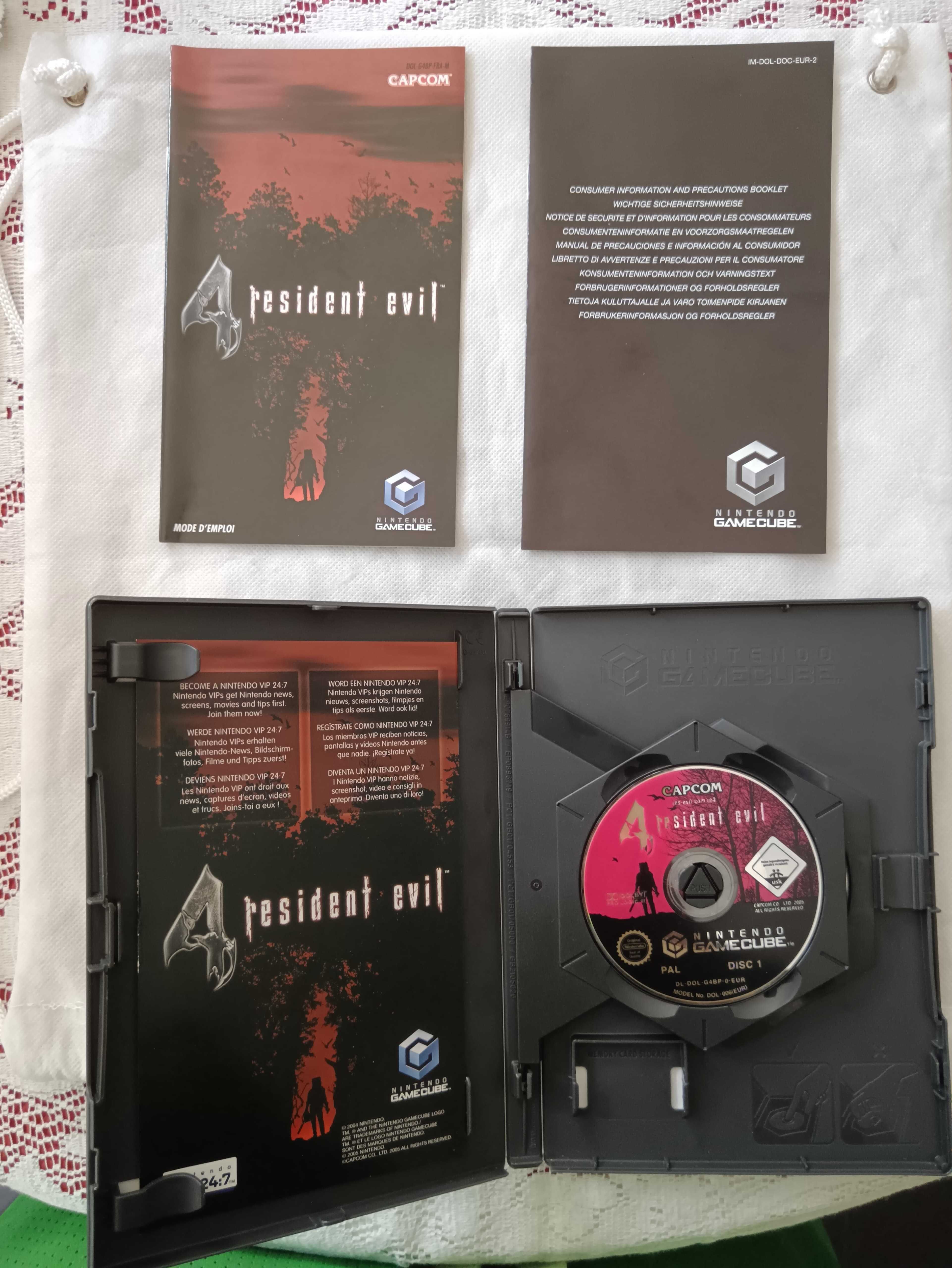 Resident Evil 4 [Nintendo GameCube, 2005] 100% Complete - FR