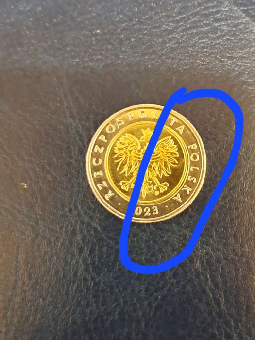 5 zł moneta (destrukt) rok 2023