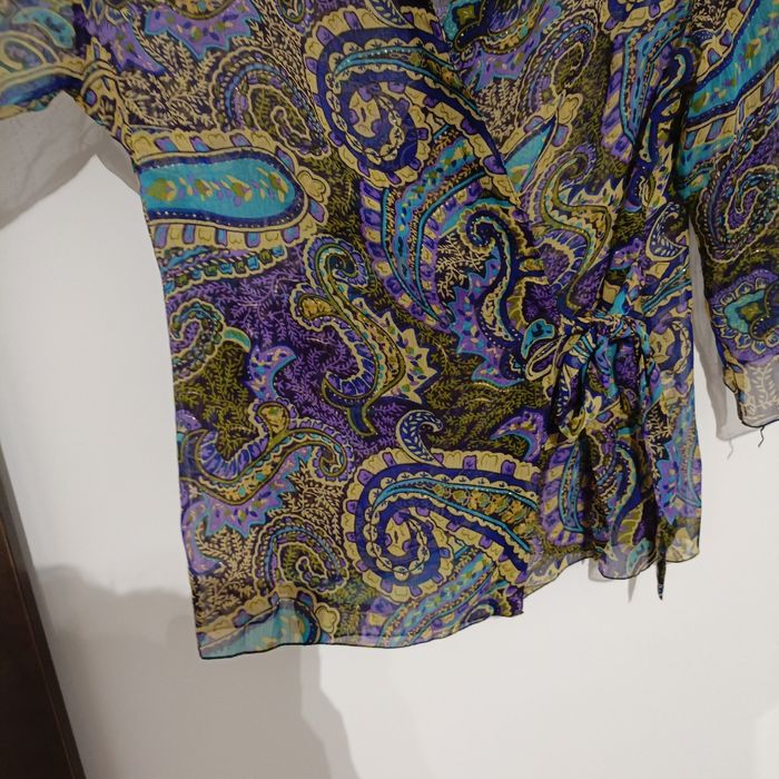 Koszula damska rozmiar XXL rękaw 3/4 pięknie mieniąca się nowa koperto