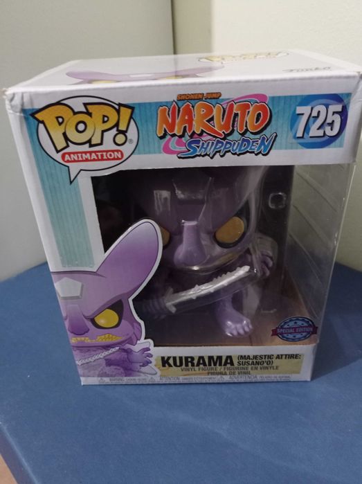 Funko Pop RARO Naruto Shippuden - Kurama Majestic Attire Susanoo 725