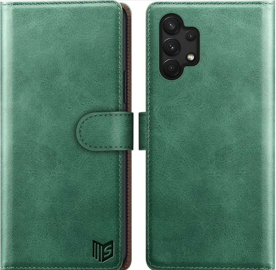 Etui galaxy a13 wallet Case  magnetyczne zamykane RFID card block