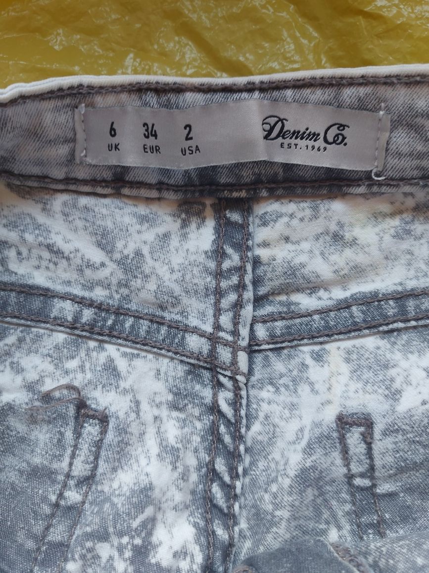 Spodnie jeans dziewczęce rozmiar 34 firma Denim Co