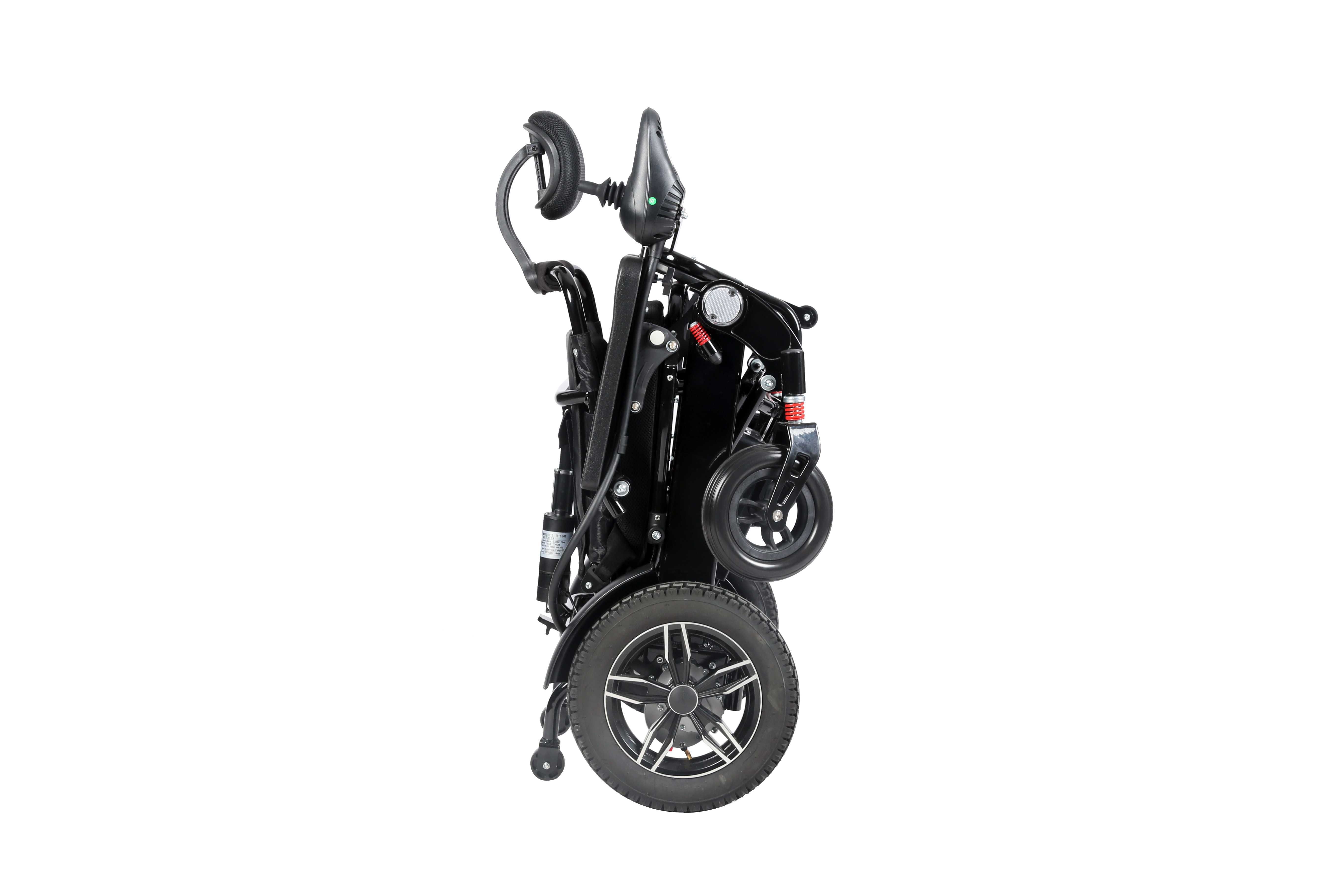 Инвалидная коляска с электроприводом. Алюминиевая складная. 27 кг