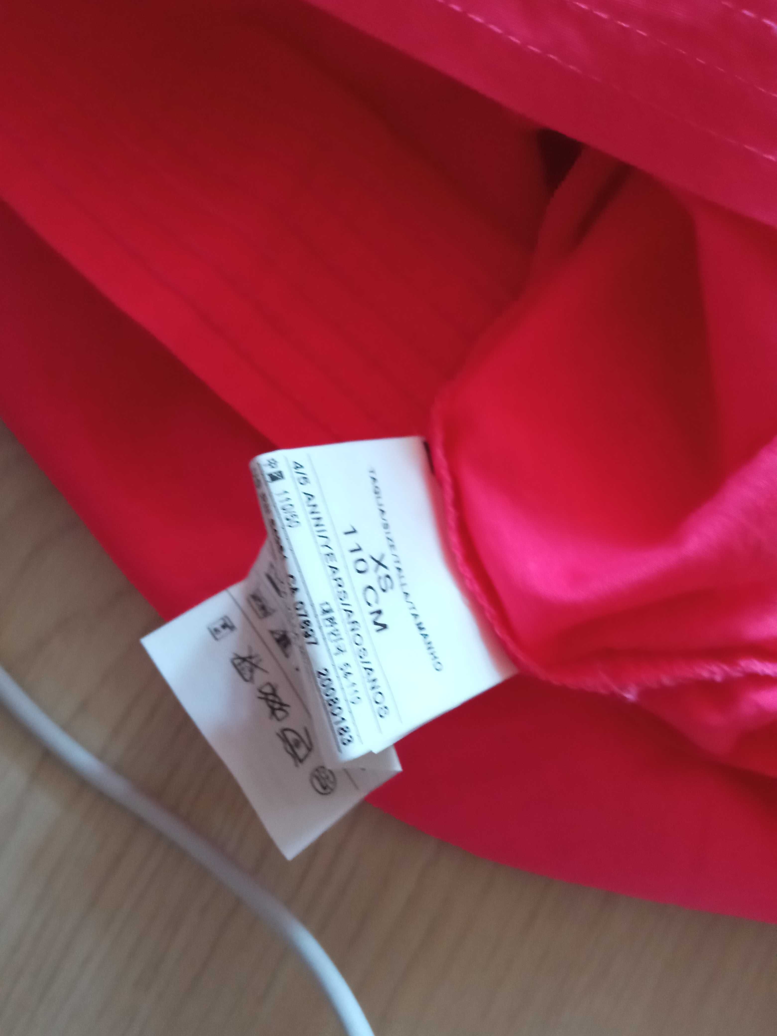 Bluzeczka Benetton 110 malinowy róż, czerwona