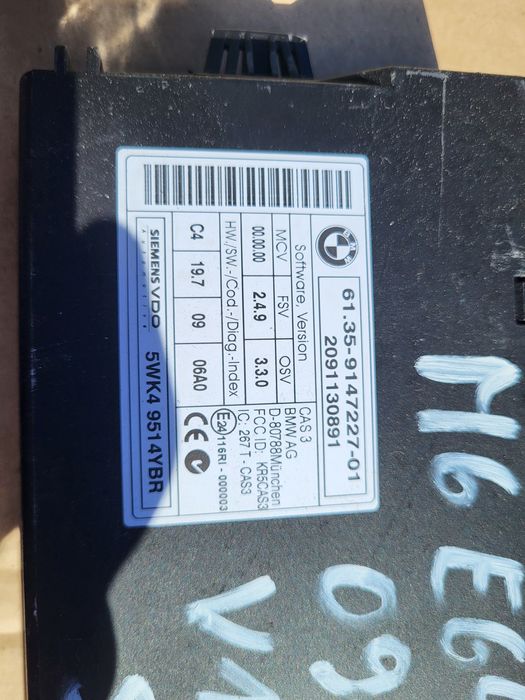 Komputer Sterownik Silnika bmw m6 e63 e64 m5 e60 v10 507km