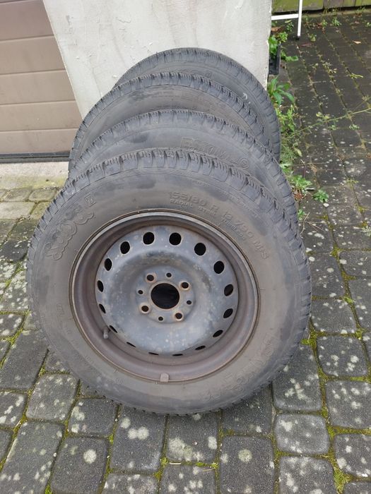 Opony zimowe z felgami 155/80 r 13