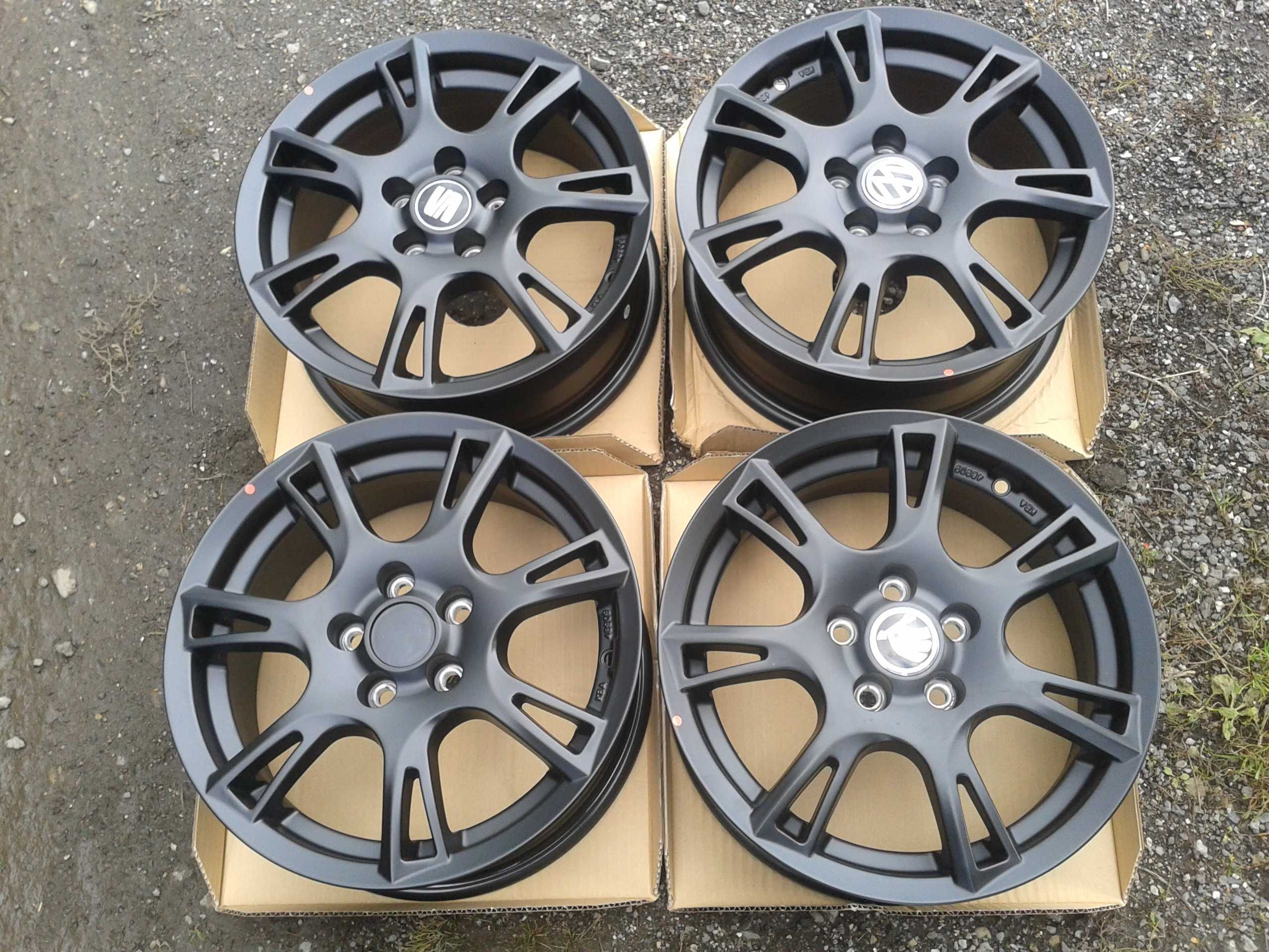 oryginalne nowe felgi r15 seat skoda 5x100 volkswagen mielec audi 6j