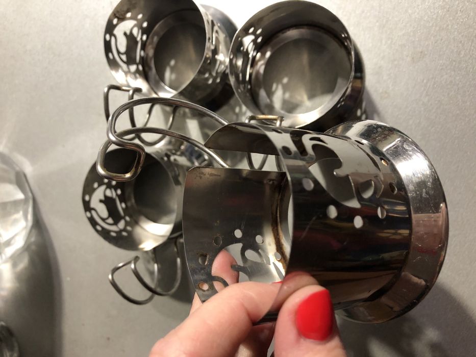 Подстаканники нержавейка