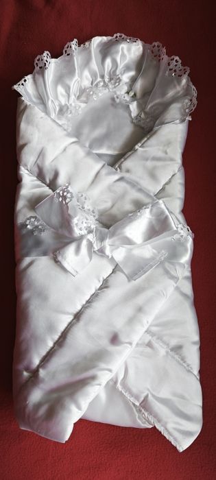 Rożek niemowlęcy do chrztu Świętego