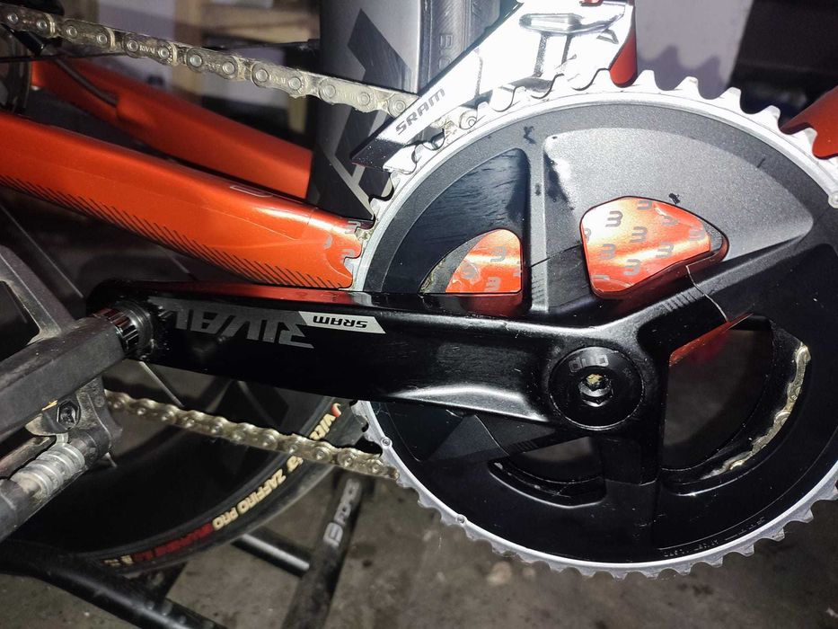 bicicleta basso astra  sram rival axs 2x12 rodas carb. ffwd, como nova