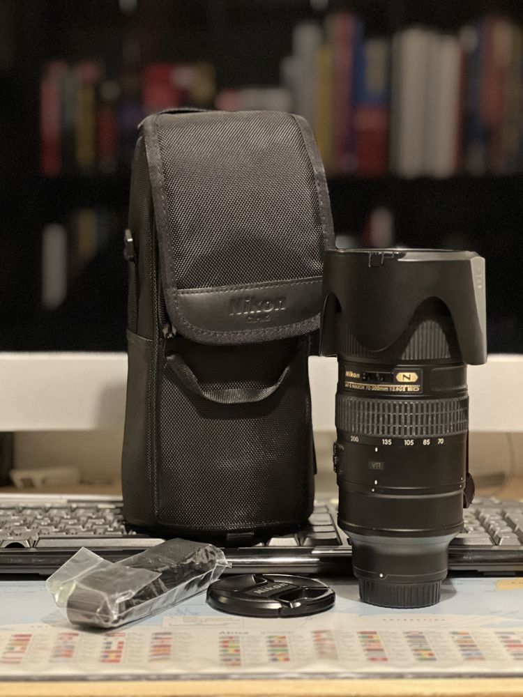 Lente Nikon 70-200mm 2.8 VR II