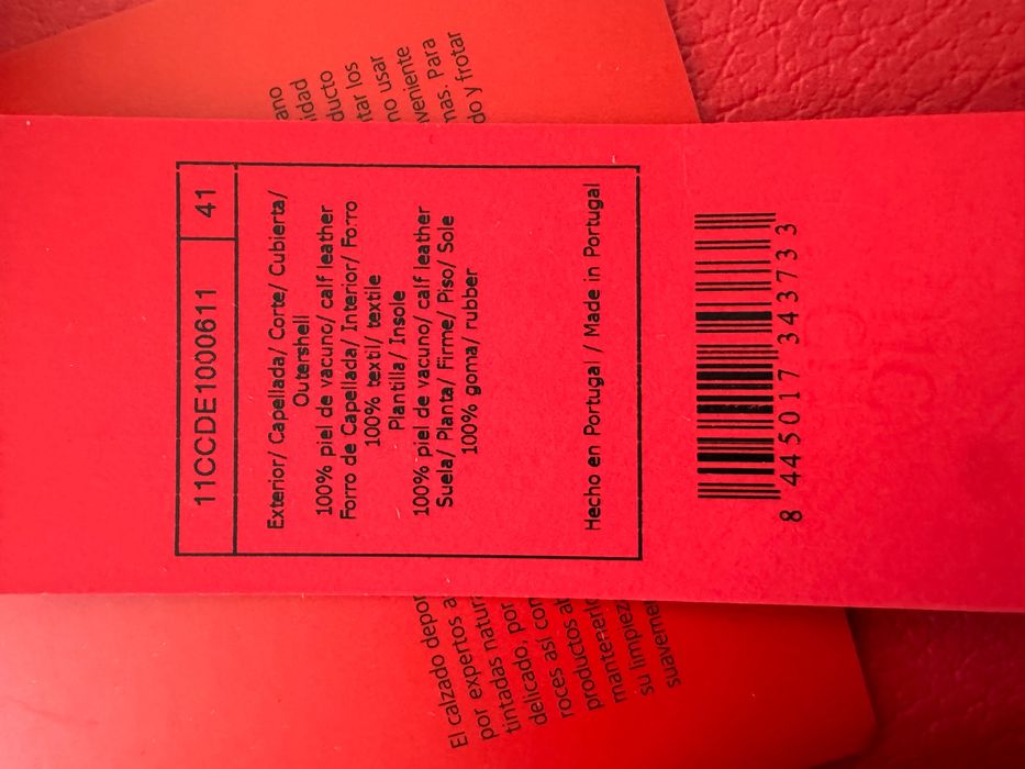 Sapatilhas Carolina Herrera homem 41