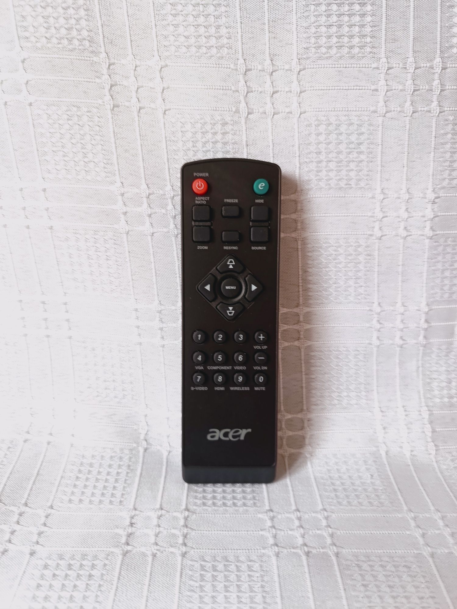Pilot ACER do wideoprojektora, nowy