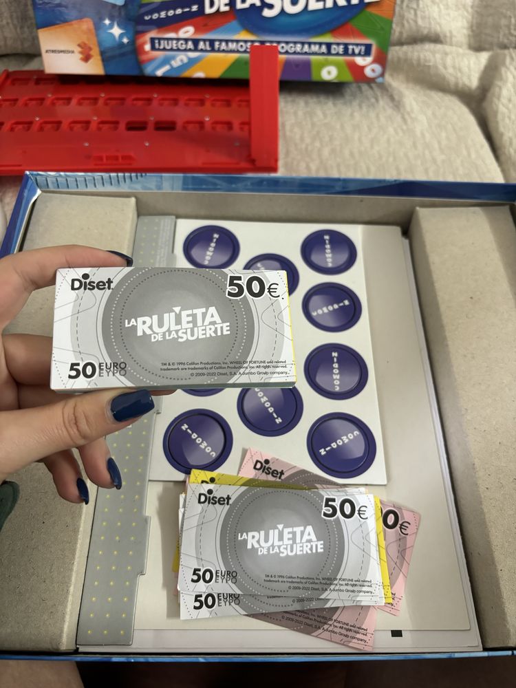 La Ruleta de la Suerte Diset jogo tabuleiro