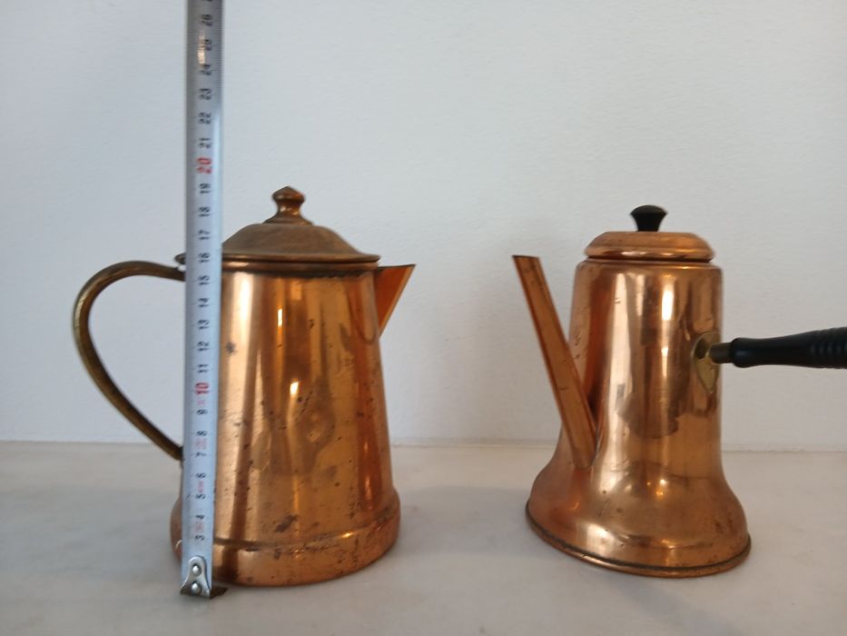 Cafeteira cobre vintage