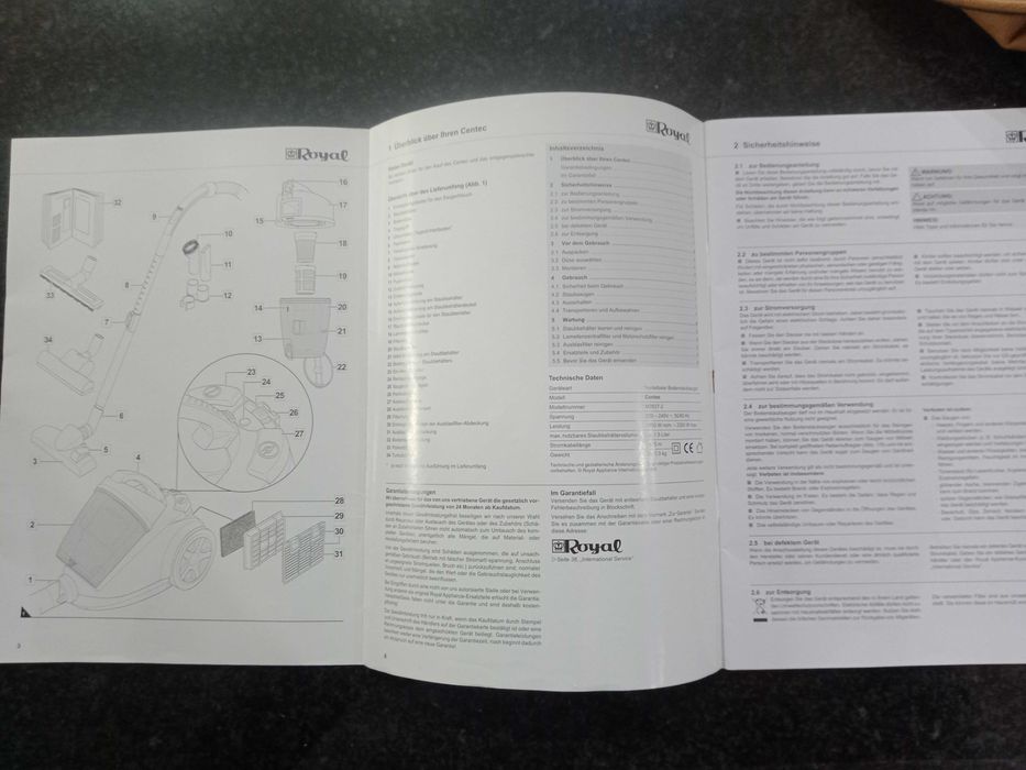 Manual Aspirador Dirty Devil - M2827-2