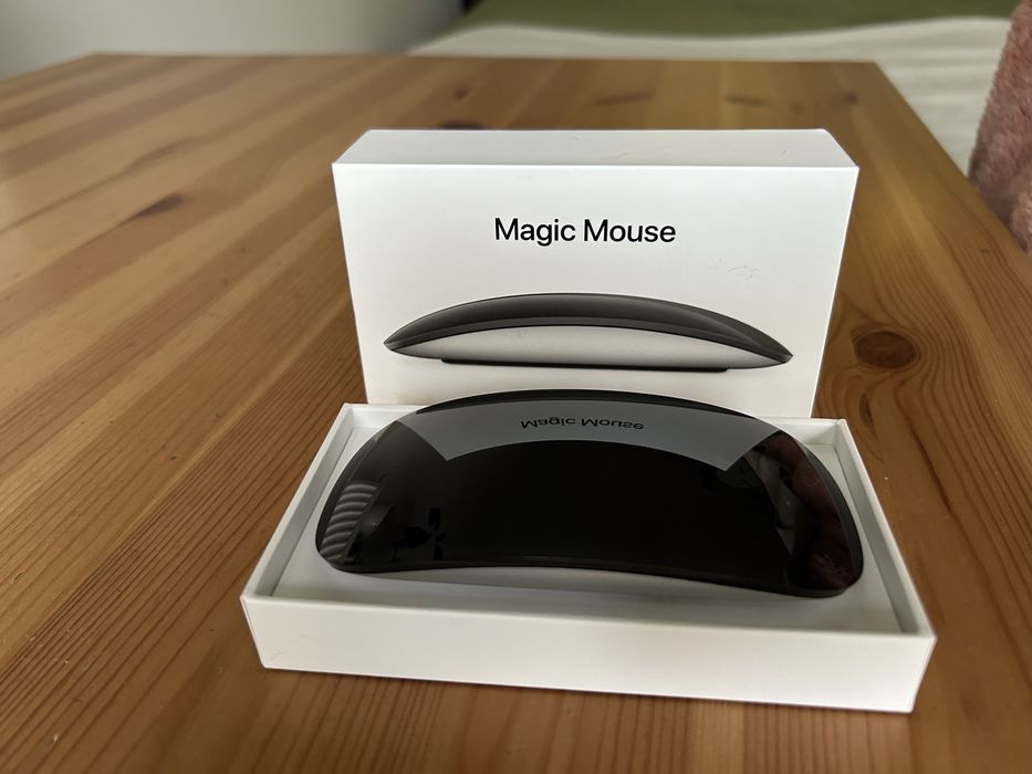 Magic Mouse czarna mysz - nieużywana!