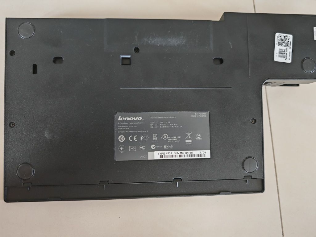 ThinkPad Mini Dock Series 3 stacja dokująca Replikator portów Lenovo