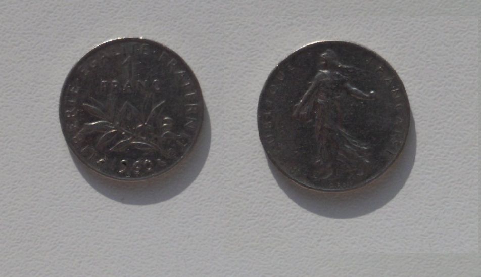1 Franc Francja 1960 moneta Krk
