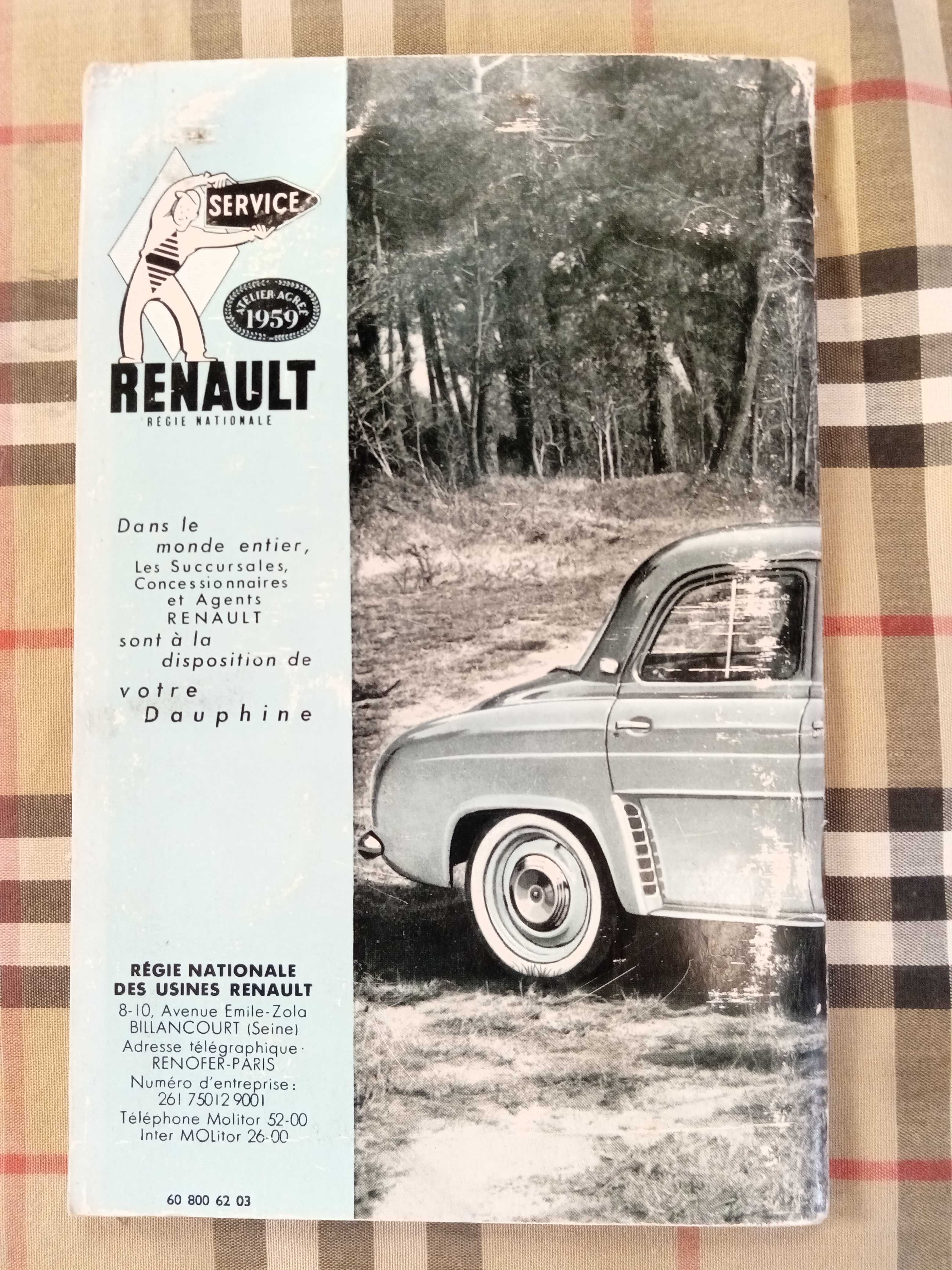 2x Renault Dauphine Berline