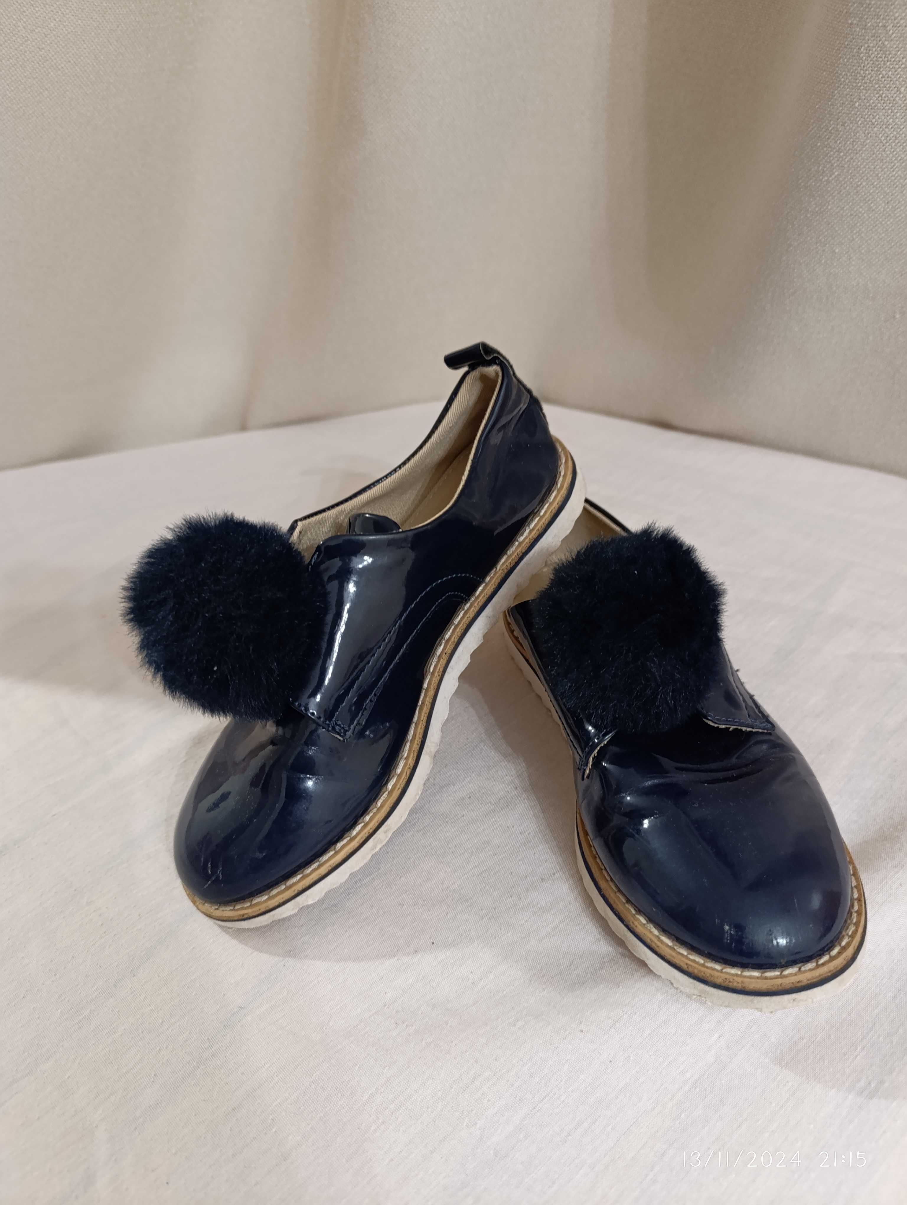 Sapato verniz marinho