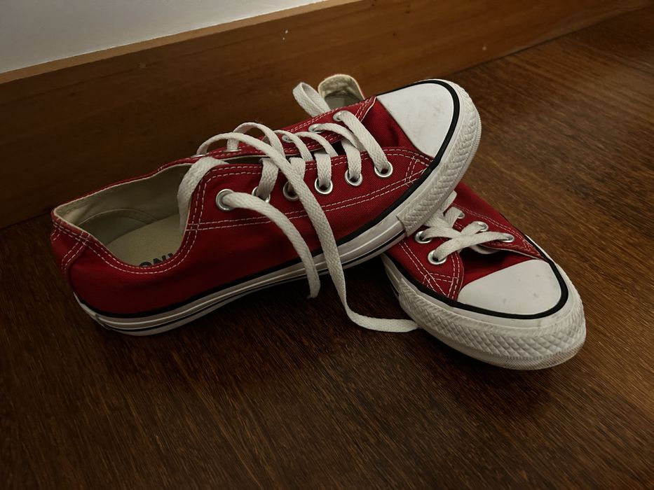 Converse all star vermelhas