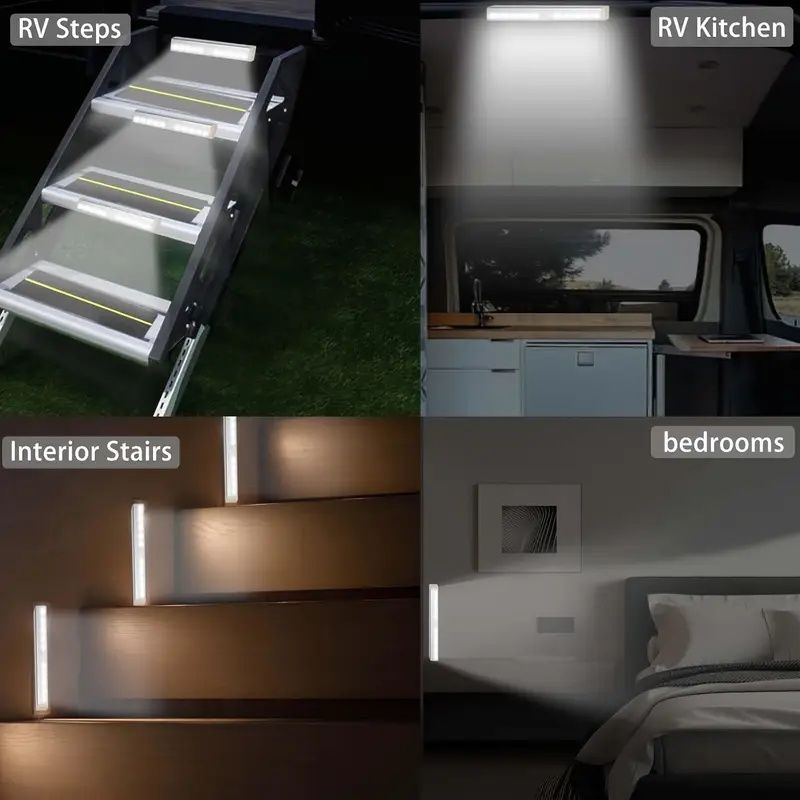 Led-лампа на магнітах з акумулятором